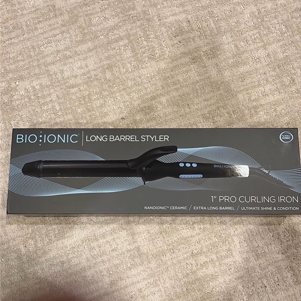 Bio Ionic 1" Pro Curling Iron - Black - Picture 5 of 6